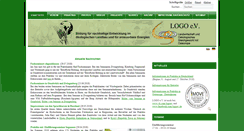 Desktop Screenshot of logoev.de